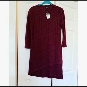 Rib Hacci Knit Dress